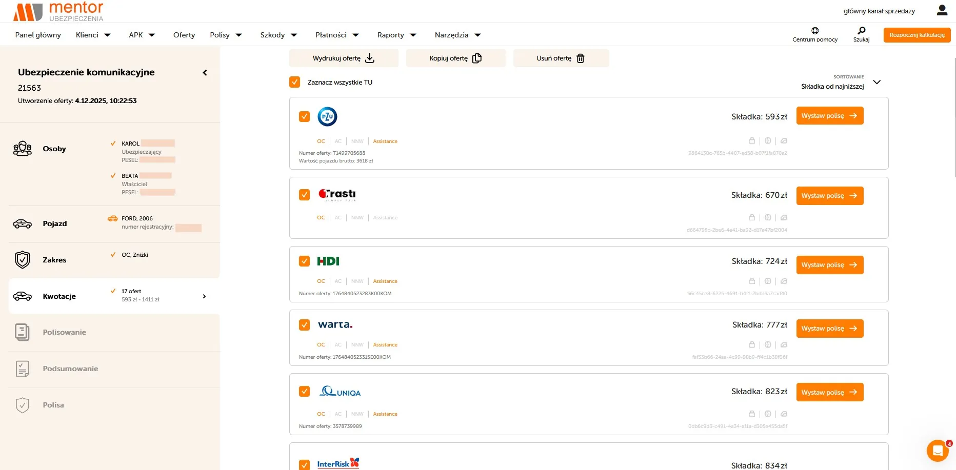 Kalkulator i Porównywarka